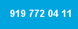 919 772 04 11 919 772 04 11